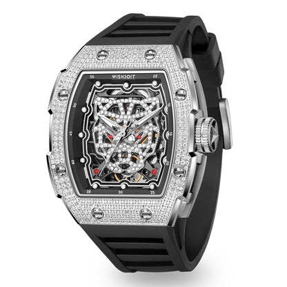 Snow Leopard-Silvery Watch