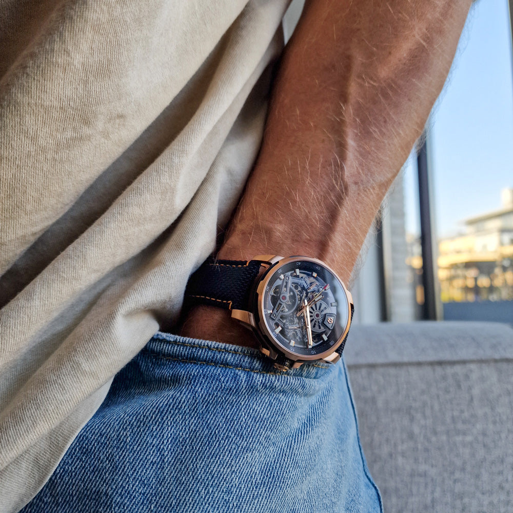 The Aristos Automatic-Rose Gold Watch