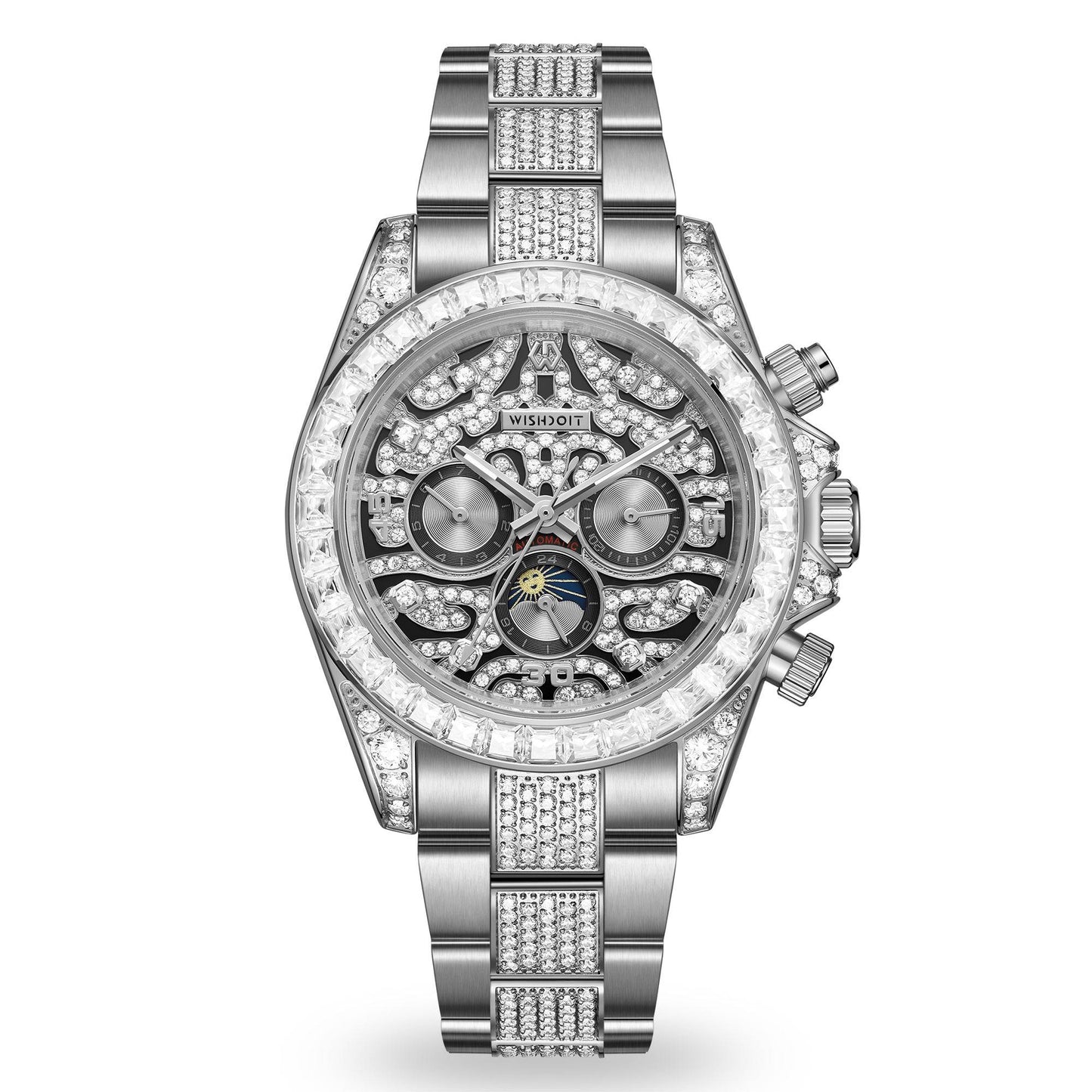 Glacier | Perito Moreno Automatic-Silvery Watch