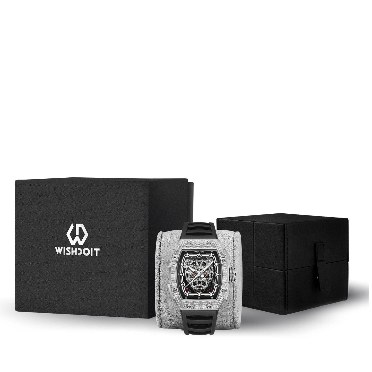 Snow Leopard-Silvery Watch