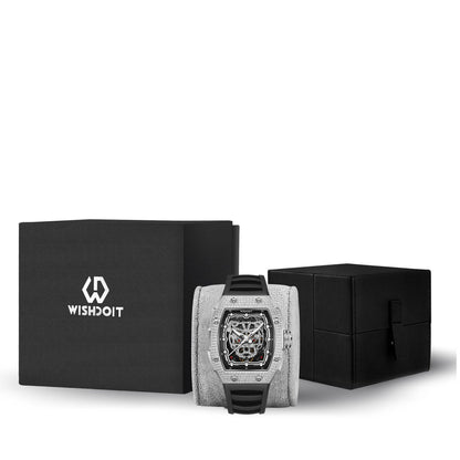 Snow Leopard-Silvery Watch