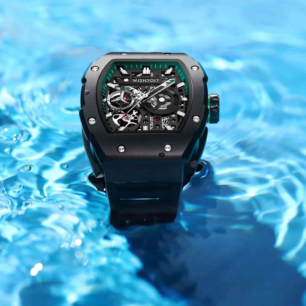 Pirate | Psychic Compass-Green Watch